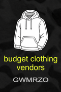 Budget clothing vendors